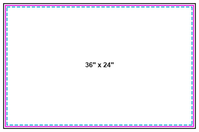 Flag 36inx24in guideline preview