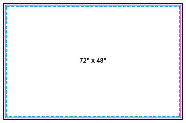 Flag 72inx48in guideline preview