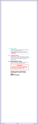55printing Clubflyer 3inx10in V Download Template Guideline - Flyers