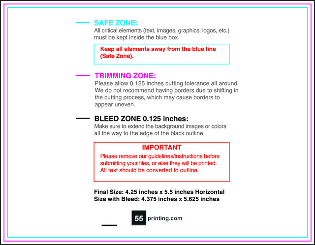 Flyer 4.25inx5.5in H Front guideline preview