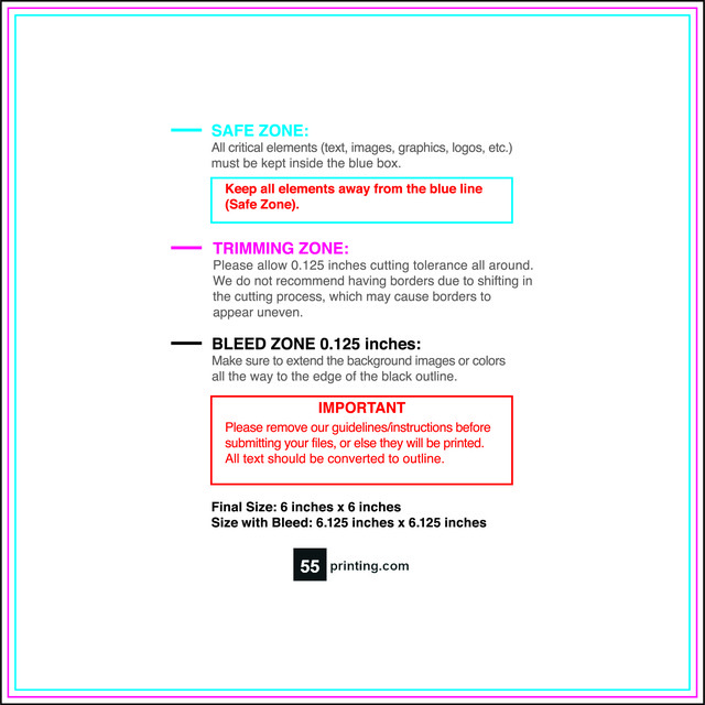 Flyer 6inx6in Front guideline preview