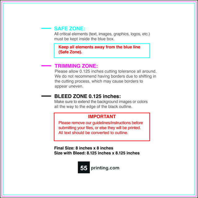Flyer 8inx8in Front guideline preview