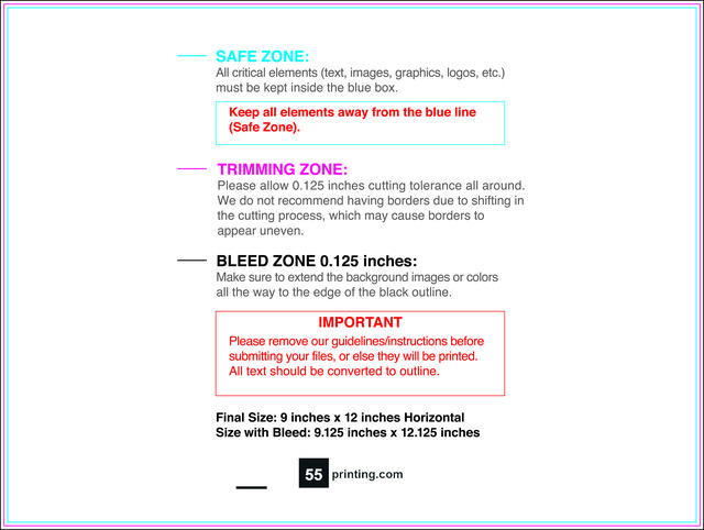 Flyer 9inx12in H Front guideline preview