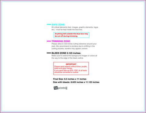 Staggeredcutflyer 8.5inx11in H 8 .25inch Front guideline preview