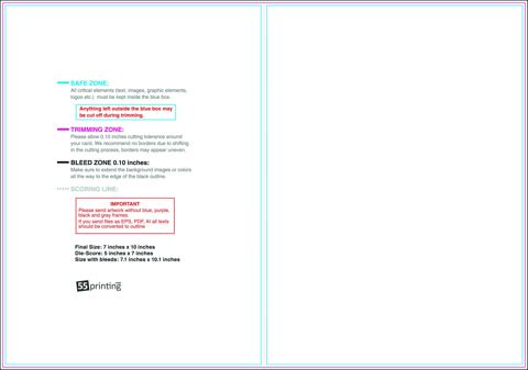 Tentcard 7inx10in H Front guideline preview