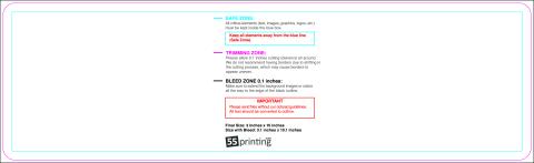 Clubflyer 3inx10in Round guideline preview