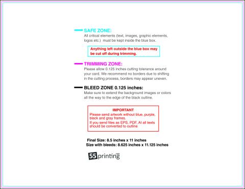 Flyer 8.5inx11in H Front guideline preview