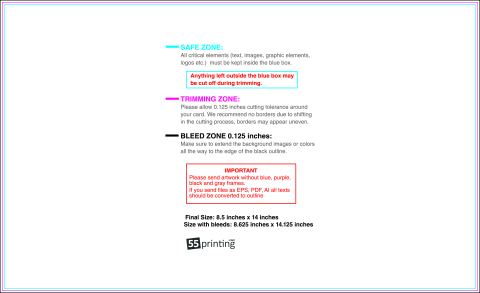 Flyer 8.5inx14in H Front guideline preview
