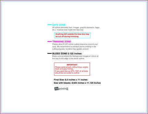Staggeredcutflyer 8.5inx11in H 8 .50inch Front guideline preview