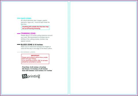 Tentcard 9inx6.25in H Back guideline preview