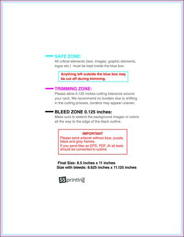Letterhead 8.5inx11in V Front guideline preview