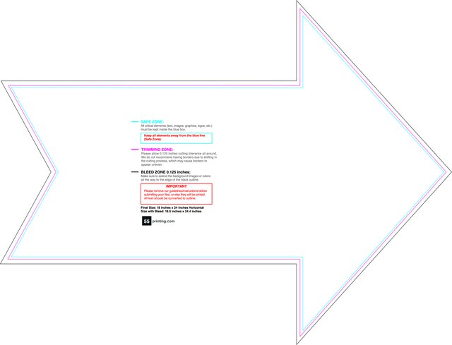 Windowperfs Arrow 18inx24in R Front guideline preview