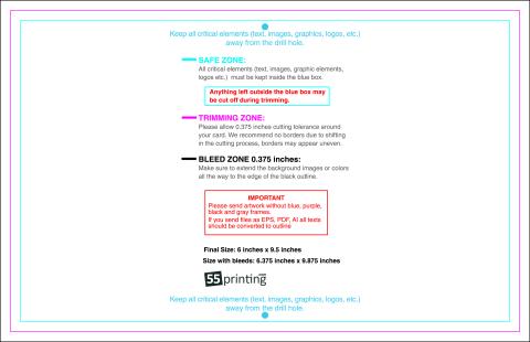 Calendar 6inx9.5in H Front guideline preview