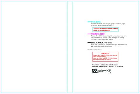 Dvd 7.1875inx10.75in H Front guideline preview