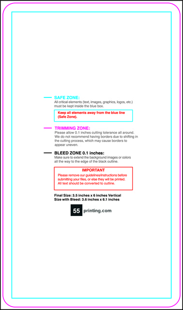 Postcard 3.5inx6in V Round Front guideline template 3.5" × 6" JPG