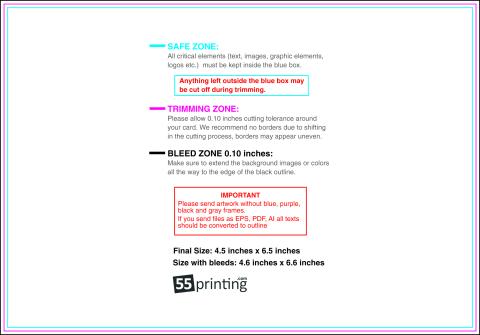 Postcard 4.5inx6.5in H Front guideline preview