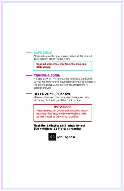 Postcard 5.5inx8.5in V Front guideline preview