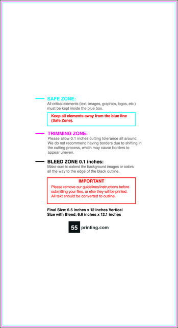 Postcard 6.5inx12in V Front guideline preview