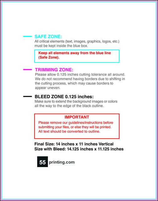 Poster 11inx14in V Front guideline preview