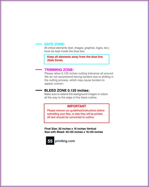 Poster 16inx20in V Front guideline template 16" × 20" JPG