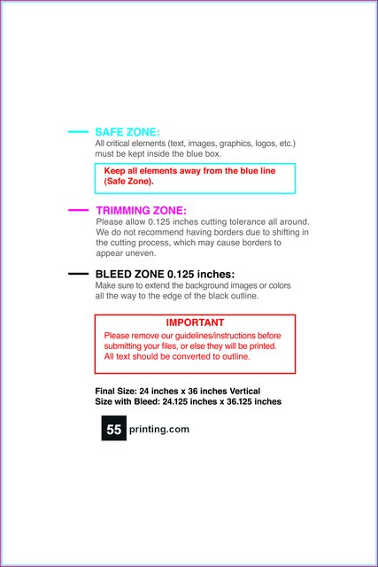 Poster 24inx36in V Front guideline preview