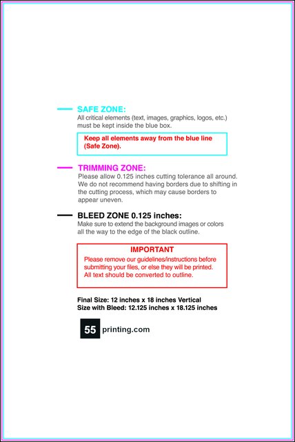 Posterwide 12inx18in V Front guideline template 12" × 18" JPG