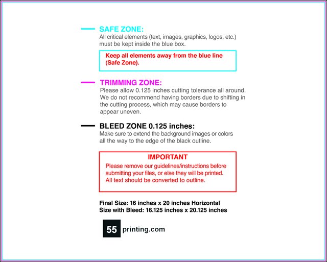Posterwide 16inx20in H Front guideline preview