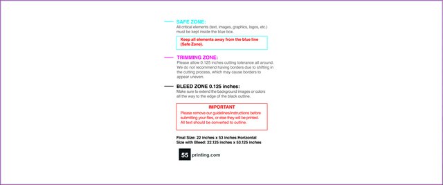 Posterwide 22inx53in H Front guideline preview