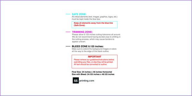 Posterwide 24inx48in H Front guideline preview
