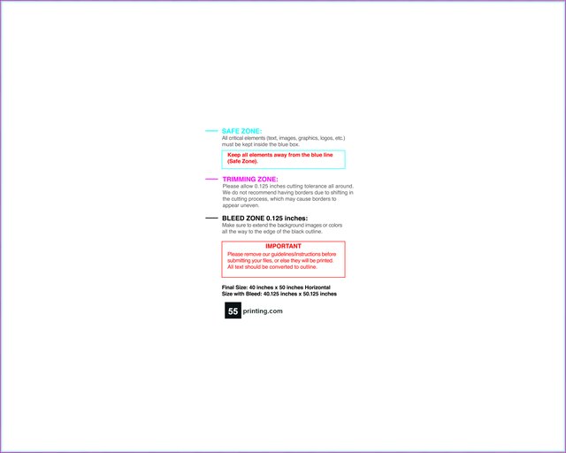 Posterwide 40inx50in H Front guideline preview