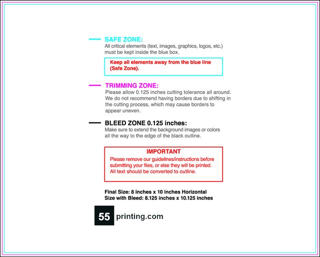 Posterwide 8inx10in H Front guideline template 8" × 10" JPG