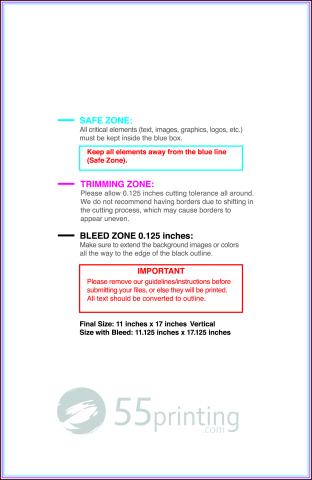 Posterwide 11inx17in V guideline preview