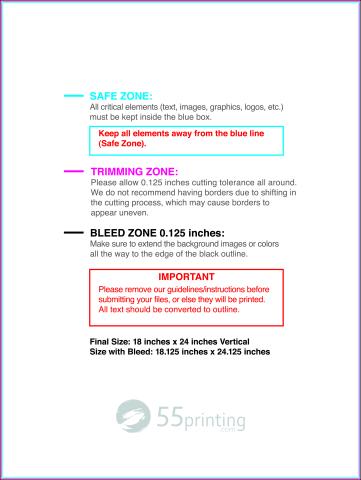 Posterwide 18inx24in V guideline preview