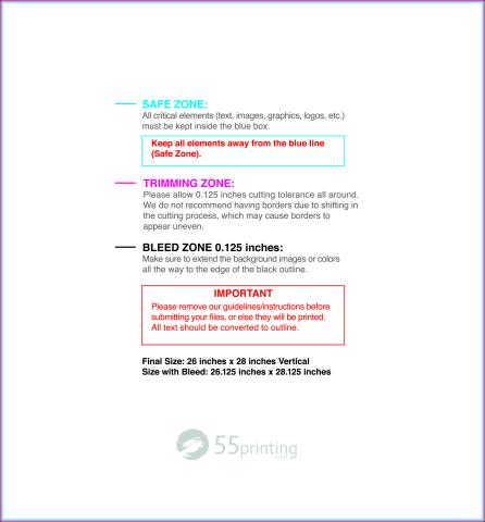 Posterwide 26inx28in V guideline preview