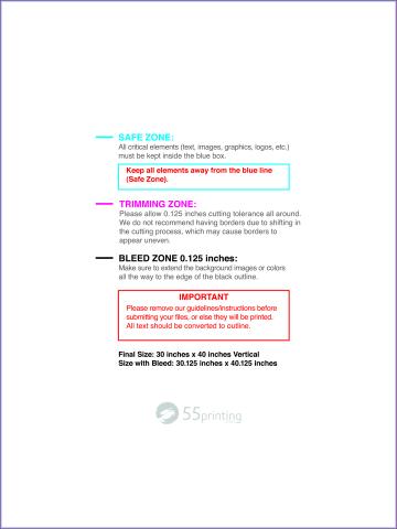 Posterwide 30inx40in V guideline preview