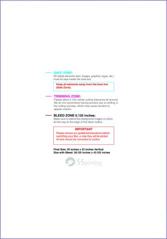 Posterwide 30inx43in V guideline preview