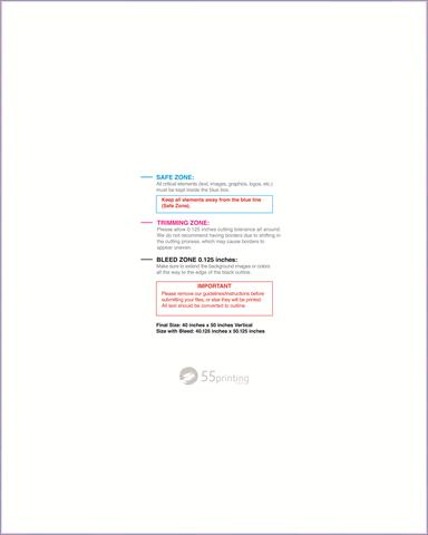 Posterwide 40inx50in V guideline preview