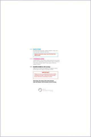 Posterwide 40inx60in V guideline preview