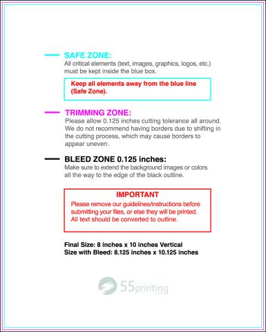 Posterwide 8inx10in V guideline preview