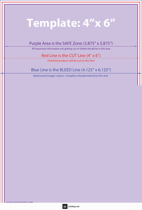 55printing Presentationfolders 4inx6in V Download Template Guideline - Presentation Folders