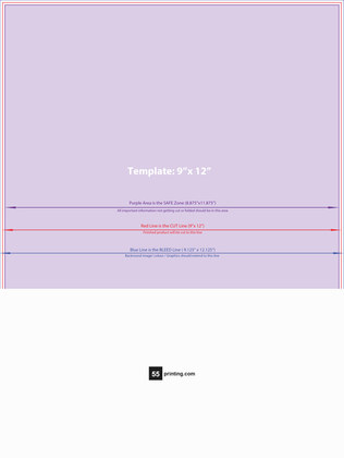 55printing Presentationfolders 9inx12in V Download Template Guideline - Presentation Folders