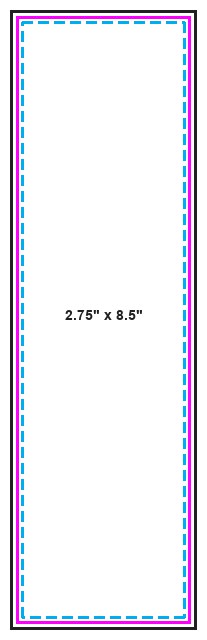 Sell Sheet 2.75inx8.5in H guideline preview
