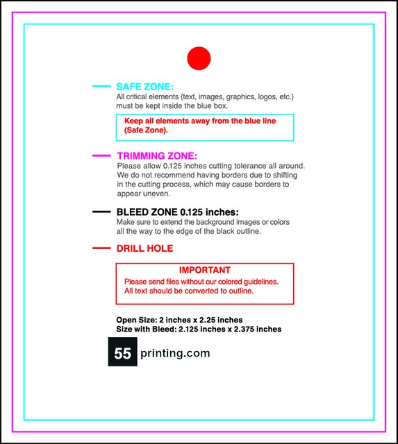 Hangtags 2inx2.25in C Back guideline preview