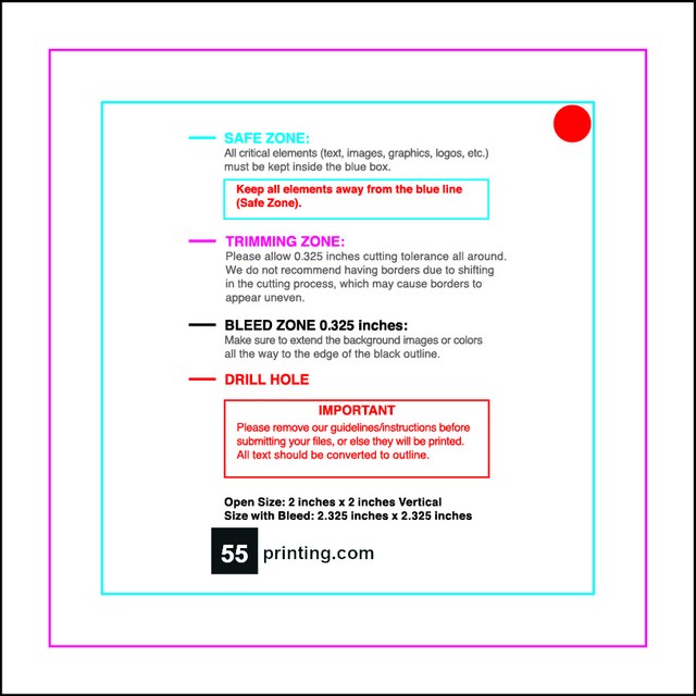 Hangtags 2inx2in R Front guideline preview