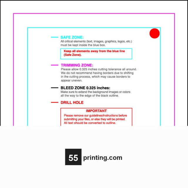 Hangtags 2inx2in R guideline preview