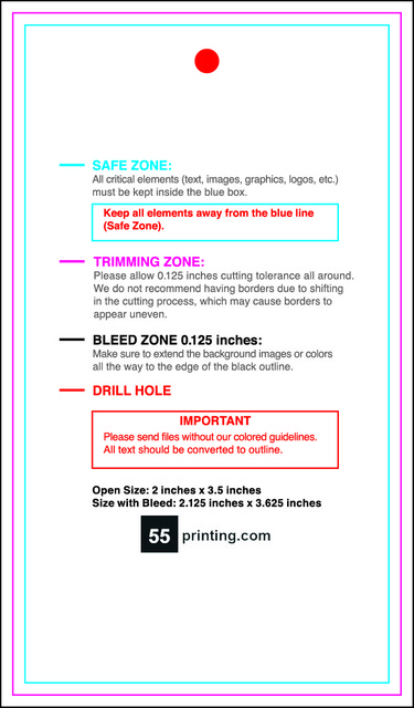 Hangtags 2inx3.5in C Back guideline preview