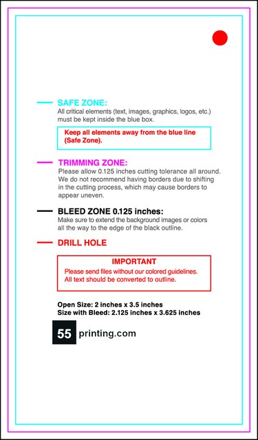 Hangtags 2inx3.5in R Front guideline preview