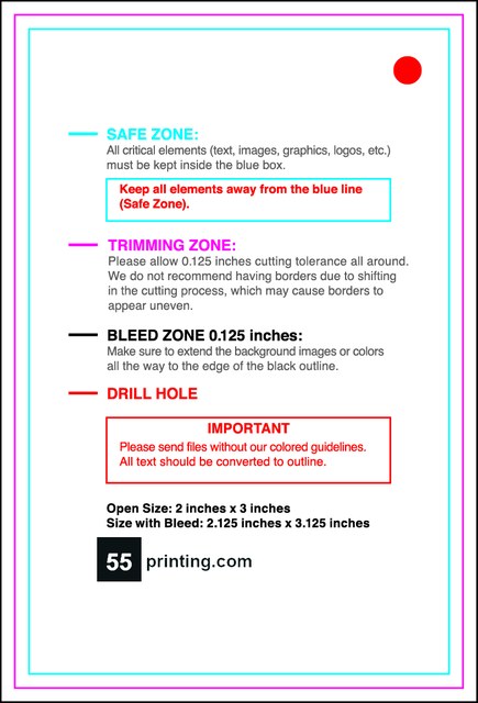Hangtags 2inx3in L Back guideline preview