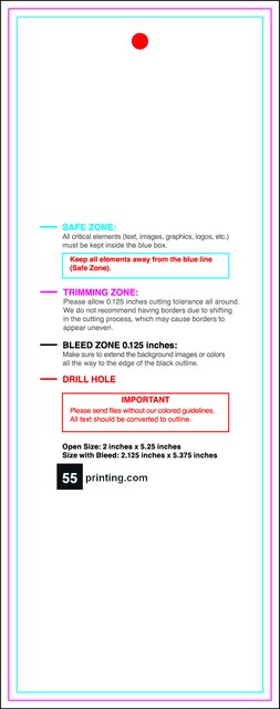 Hangtags 2inx5.25in C Back guideline preview