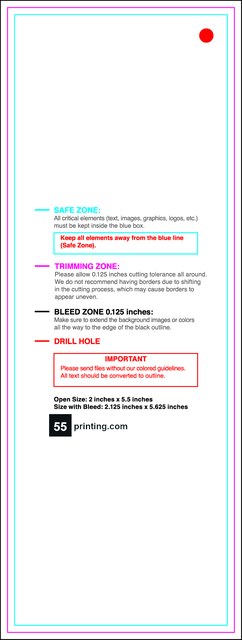 Hangtags 2inx5.5in L Back guideline preview